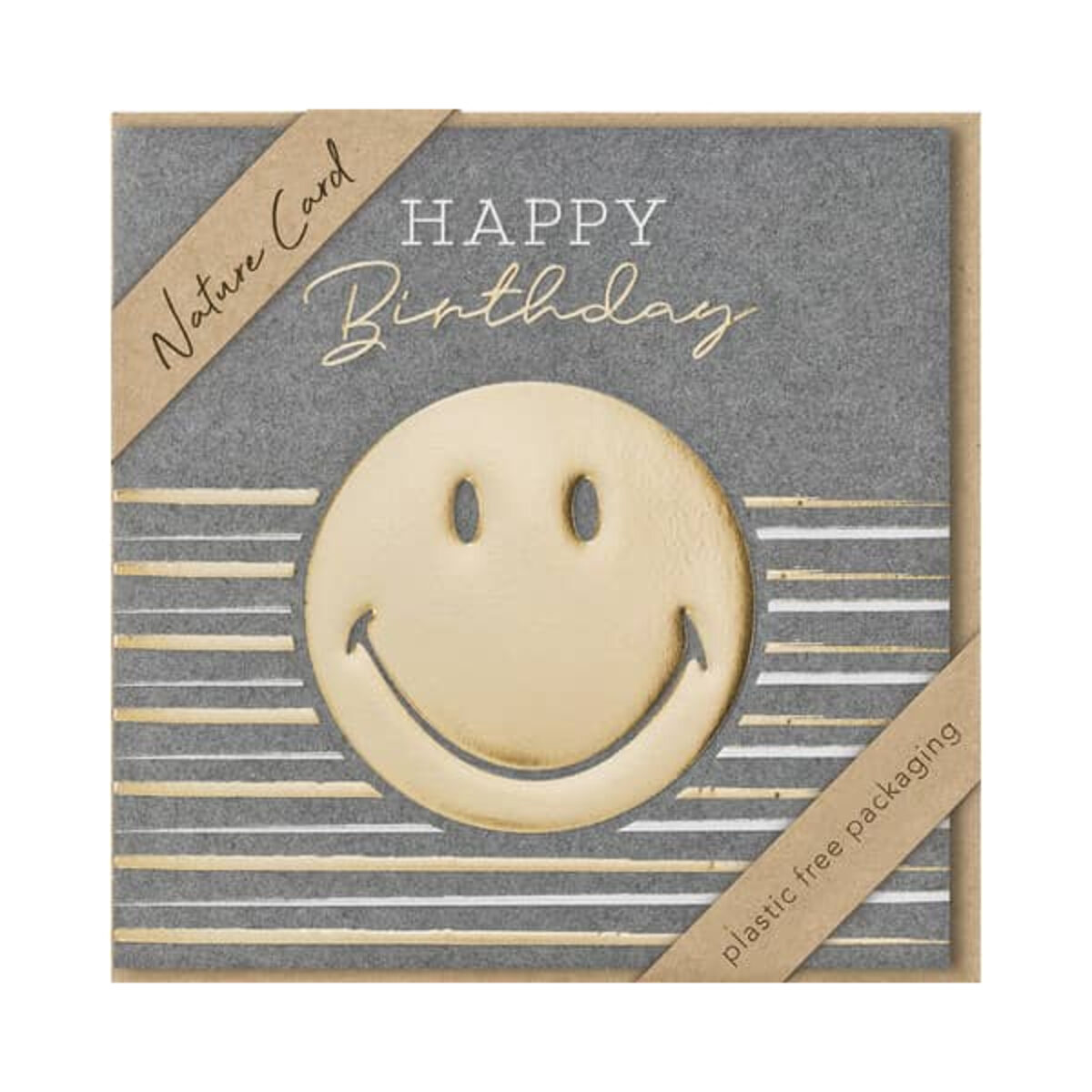bsb, Billett, Nature Card quadr. Happy Birthday