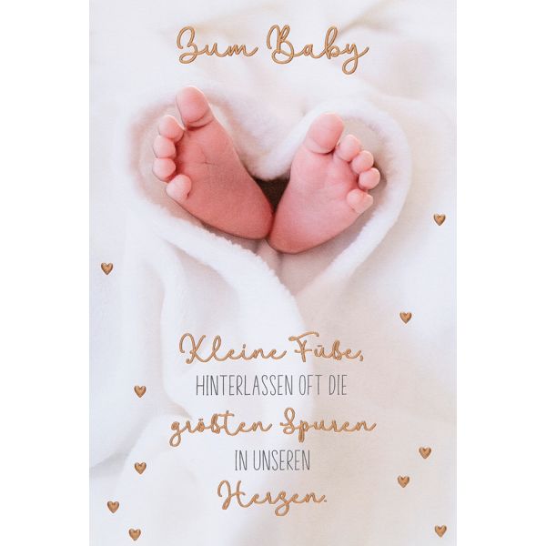 bsb, Billett, Nature Card zum Baby