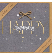 bsb, Billett, Nature Card. Happy Birthday